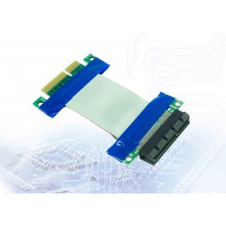 Inter-Tech Riser Card Extender 5 cm PCIe x4 flexibel