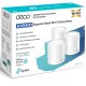 Dostopna točka (access point) TP-LINK Deco X60 AX5400, 3-pack