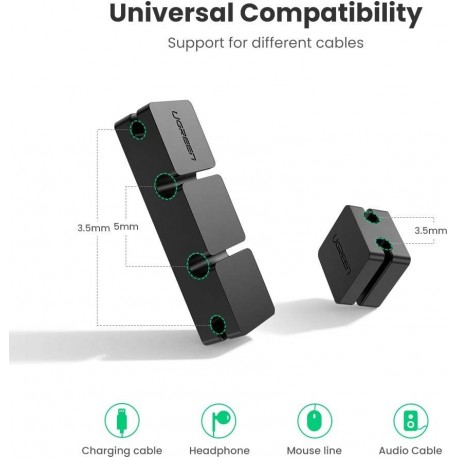 UGREEN urejevalnik kablov 3+1, 70585