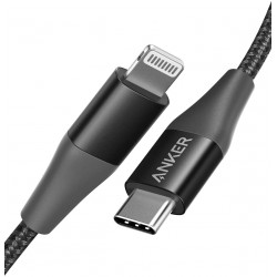 Anker PowerLine+ II USB-C to LTG kabel 0,9m črn