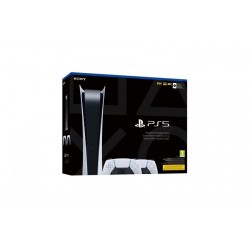 Igralna konzola PlayStation 5 Digital + dodaten kontroler (bel)