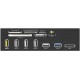 Front panel multiport čitalec kartic Icy Box IB-867-B