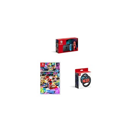 Igralna konzola Nintendo Switch, red/blue Joy-Con, HAD + Super Mario dodatki