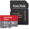 Pomnilniška kartica SDXC SanDisk 64GB Ultra, 140MB/s, UHS-I, C10