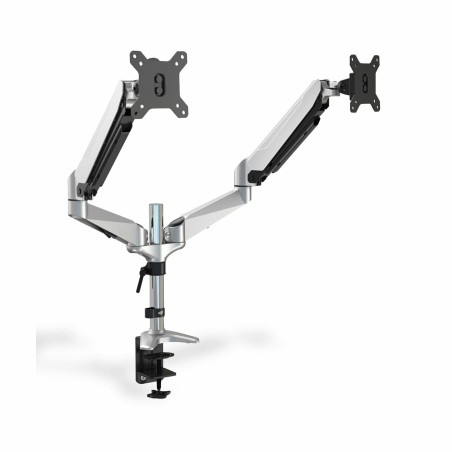 Stenski nosilec za TV / monitoDigitus namizni nosilec za 2xmonitor srebrno/črn D