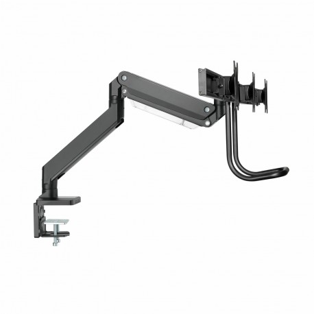 Stenski nosilec za TV / monitoWHITE SHARK nosilec namizni LCD 3xmonito Gaming čr