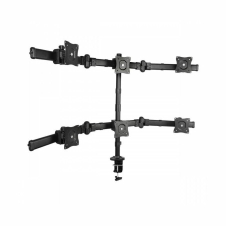 Stenski nosilec za TV / monitoSBOX namizni nosilec za 6x monitor črn LCD-352/6 7