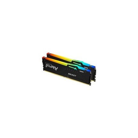 Pomnilnik DDR5 64GB (2x32GB) 5600MHz KINGSTON FURY Beast RGB EXPO