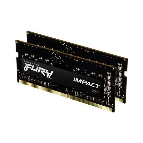 Pomnilnik SODIMM 16GB (2x8GB) 2666MHz KINGSTON FURY Impact, KF426S15IBK2/16