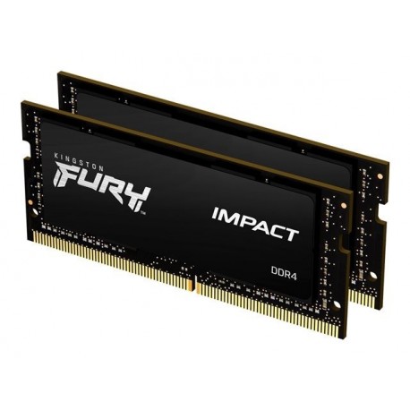 Pomnilnik SODIMM 64GB (2x32GB) 3200MHz KINGSTON FURY Impact, KF432S20IBK2/64