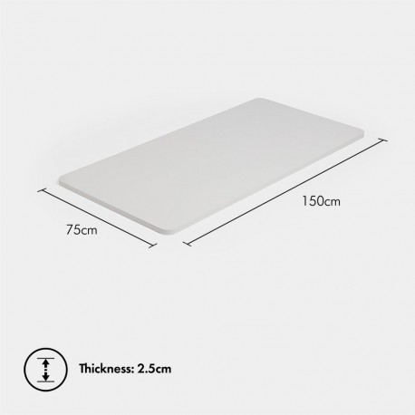 Bela plošča za Sit/Stand, 3000508