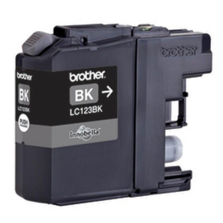 Črnilo za Brother LC123BK 600 strani, črno