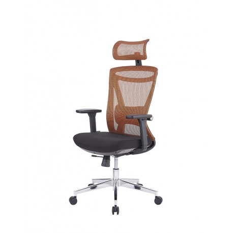 Pisarniški stol Ergovision Taurus, oranžna