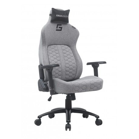Gaming stol Ergovision King, svetlo siva
