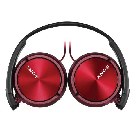 Slušalke naglavne SONY MDRZX310APR, rdeče barve, MDRZX310APR.CE7