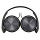 Slušalke naglavne SONY MDRZX310APB, črne barve, MDRZX310APB.CE7