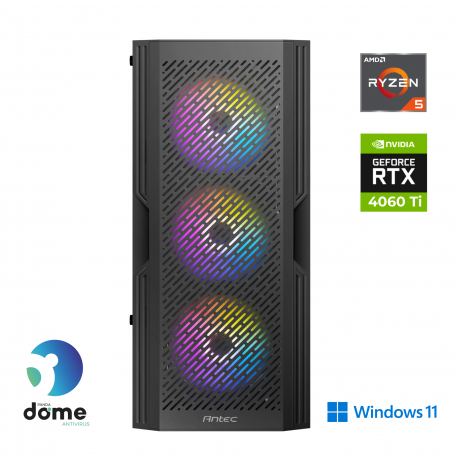 Računalnik ANNI Gamer Advanced R5-5500 / RTX 4060 Ti / 16 GB / 500 GB / W11H