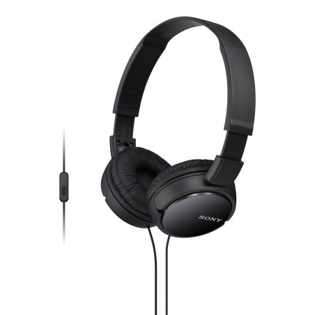 Slušalke naglavne SONY MDRZX110APB, črne barve, MDRZX110APB.CE7