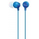 Slušalke z ušesnimi čepki SONY MDREX15LPLI modre, MDREX15LPLI.AE