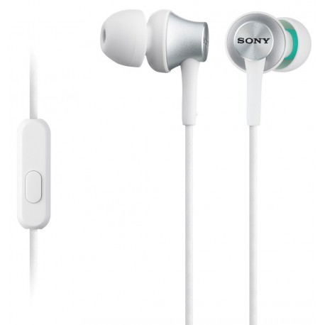 Slušalke za Android/iPhone SONY MDREX450AP bele, MDREX450APW.CE7
