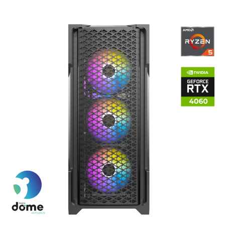 Računalnik ANNI Gamer Optimal R5-3600 / RTX 4060 / 16 GB / 500 GB