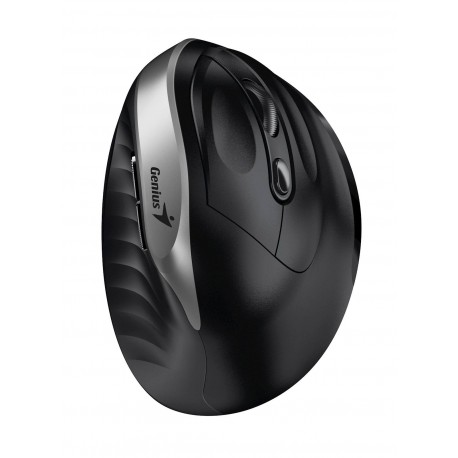 Miška Genius Ergo 8250S WL, vertikalna, srebrna
