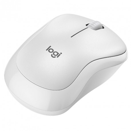 Miška Logitech M240 Silent Bluetooth, bela