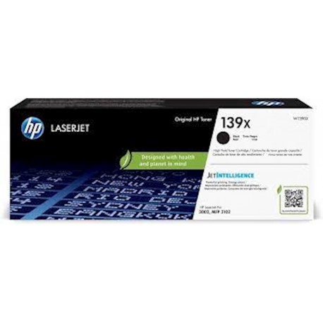 Toner HP 139X, črn, W1390X