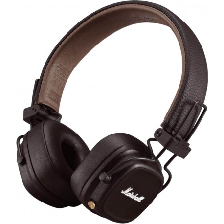 Slušalke bluetooth Marshall Major IV, rjave