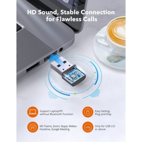 Slušalke bluetooth TaoTronics TT-BH041