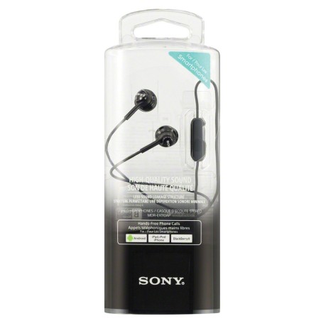Slušalke Sony MDREX110AP, črne