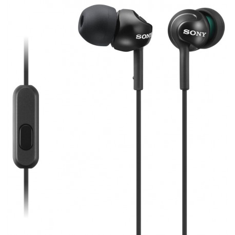 Slušalke Sony MDREX110AP, črne