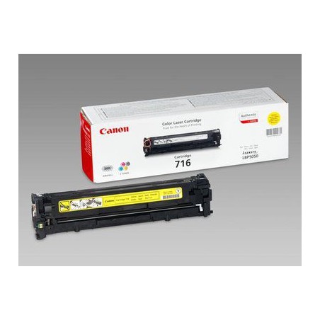 Toner Canon CRG-716Y, yellow