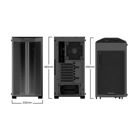 Ohišje midiATX BE QUIET! PURE BASE 500FX, črno