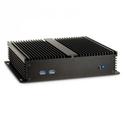 Ohišje INTER-TECH Mini ITX IP-40, črno