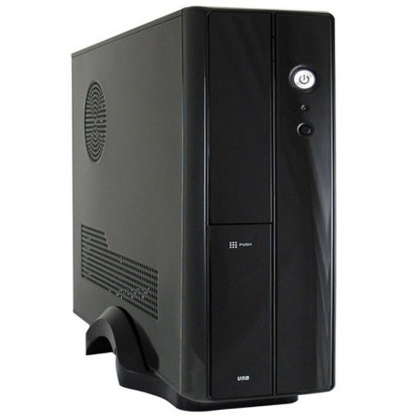Ohišje Micro ATX  LC-POWER 1400MI, brez napajalnika, črno