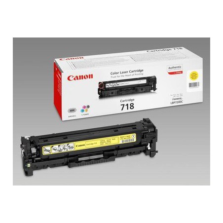 Toner Canon CRG-718Y, yellow