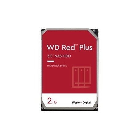 Trdi disk 3,5" WD Red Plus 2TB SATA3, WD20EFPX