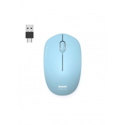 Miška USB PORT WL, svetlo modra