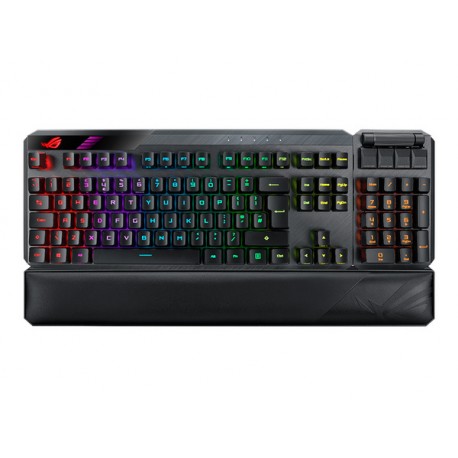 Tipkovnica Brezžična+USB ASUS ROG Claymore II RGB, Rdeča