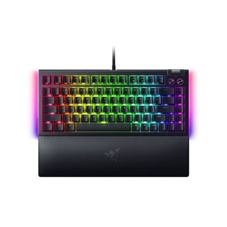 Tipkovnica USB Razer BlackWidow V4 75%, črna
