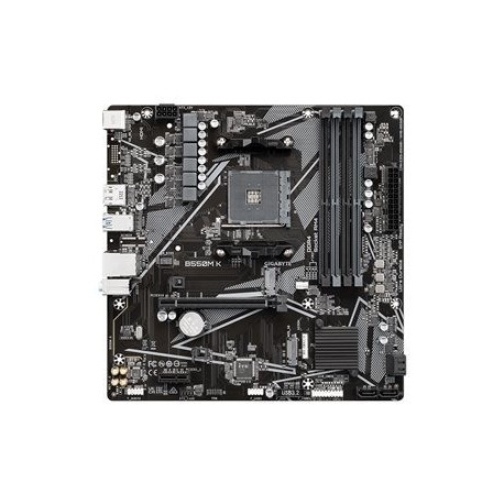 Matična plošča GIGABYTE B550M K AM4, DDR4, mATX