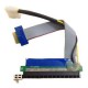 Adapter PCIe Flex riser x1-x16, dodatno napajanje