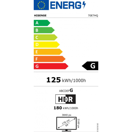 Televizor HISENSE 70E7HQ