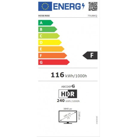 Televizor HISENSE 75U8KQ