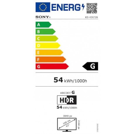 Televizor SONY KD43X72KPAEP