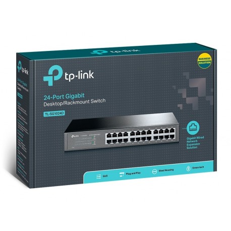 Stikalo (switch) 24 port Gigabit TP-link TL-SG1024D, odprta embalaža