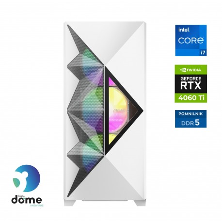 Računalnik ANNI Gamer Extreme i7-13700F / RTX 4060 Ti / 32 GB / 2 TB