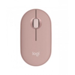 Miška brezžična Logitech Pebble 2 M350S, roza