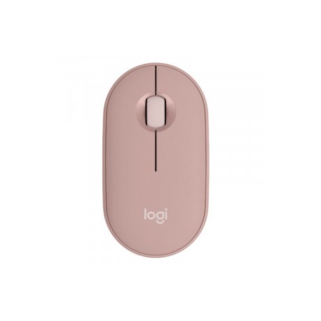 Miška brezžična Logitech Pebble 2 M350S, roza